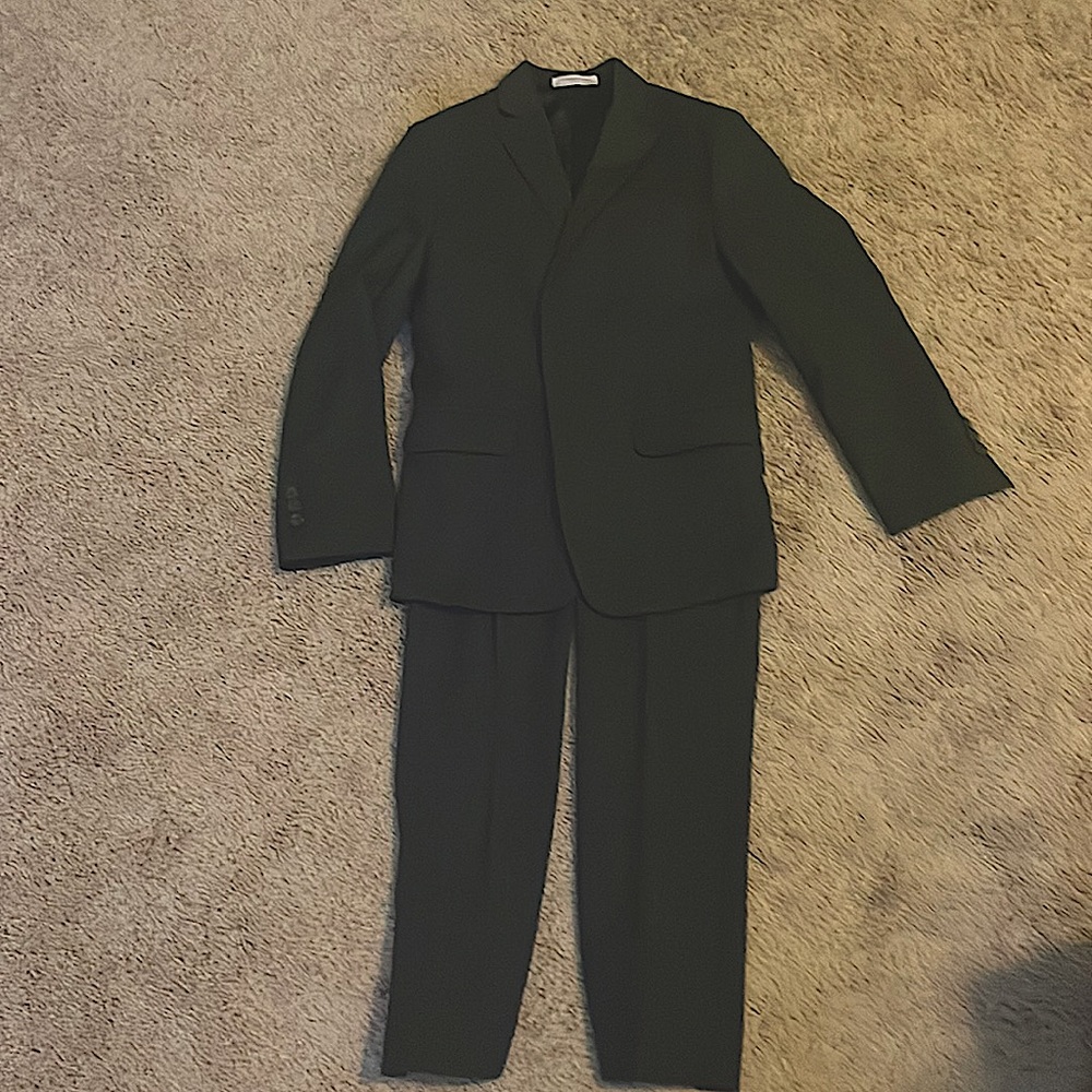 Izod Boys suit- charcoal